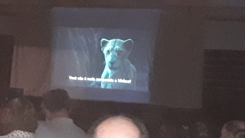 Smec promove cinema nos Distritos de Giruá